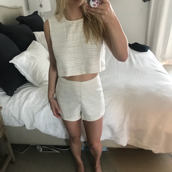 Sabo Skirt Tops - Sabo skirt crop top set